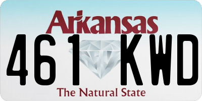 AR license plate 461KWD