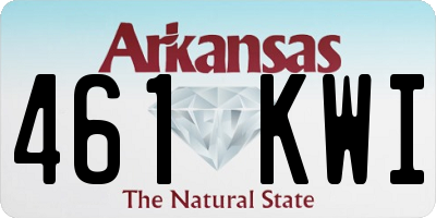 AR license plate 461KWI