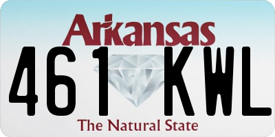 AR license plate 461KWL