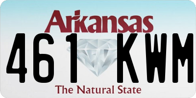 AR license plate 461KWM