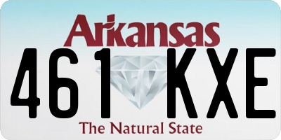 AR license plate 461KXE