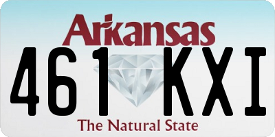 AR license plate 461KXI