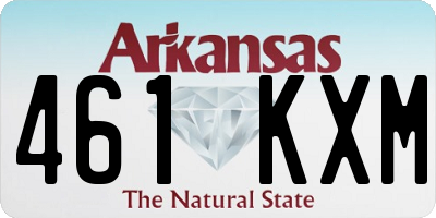 AR license plate 461KXM