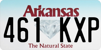 AR license plate 461KXP