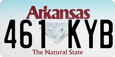 AR license plate 461KYB