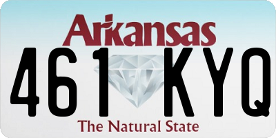 AR license plate 461KYQ