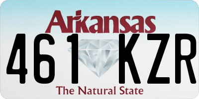AR license plate 461KZR