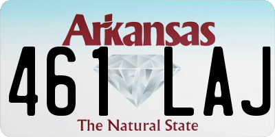 AR license plate 461LAJ