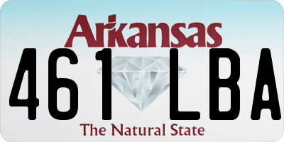 AR license plate 461LBA