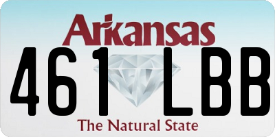 AR license plate 461LBB