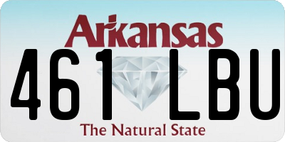 AR license plate 461LBU