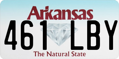 AR license plate 461LBY
