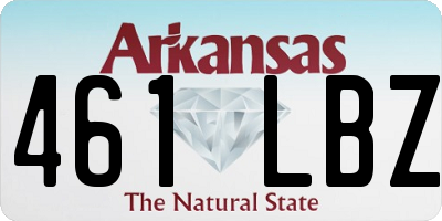 AR license plate 461LBZ