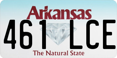 AR license plate 461LCE
