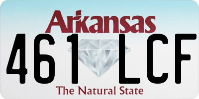 AR license plate 461LCF