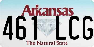 AR license plate 461LCG
