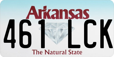 AR license plate 461LCK