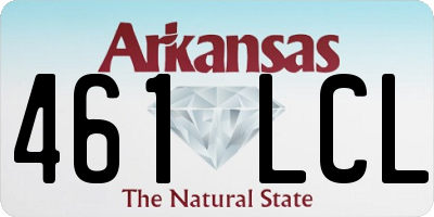AR license plate 461LCL