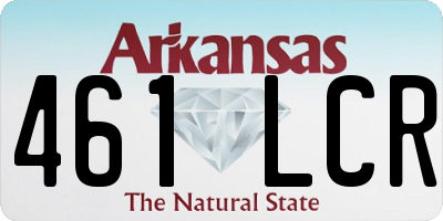 AR license plate 461LCR