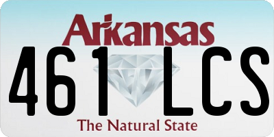 AR license plate 461LCS