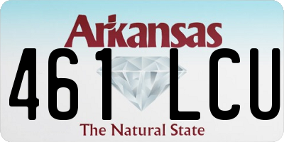 AR license plate 461LCU