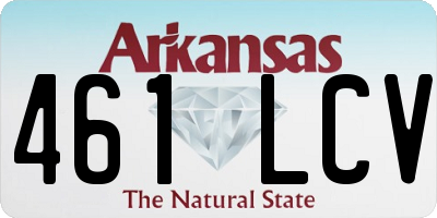 AR license plate 461LCV
