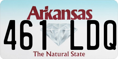 AR license plate 461LDQ