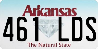 AR license plate 461LDS