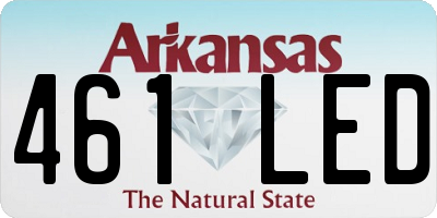 AR license plate 461LED