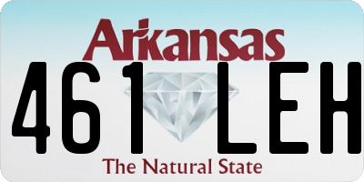 AR license plate 461LEH