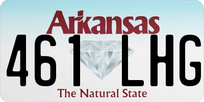 AR license plate 461LHG