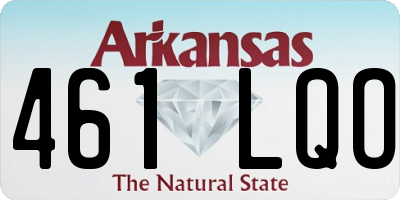 AR license plate 461LQO
