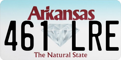 AR license plate 461LRE