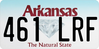 AR license plate 461LRF