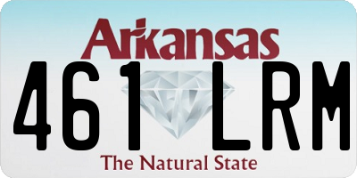 AR license plate 461LRM