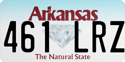 AR license plate 461LRZ