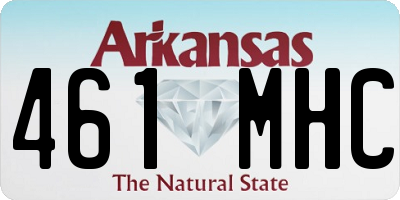 AR license plate 461MHC