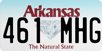 AR license plate 461MHG