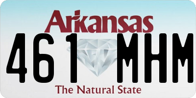 AR license plate 461MHM