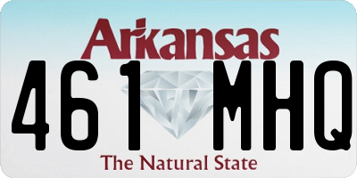 AR license plate 461MHQ