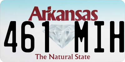AR license plate 461MIH