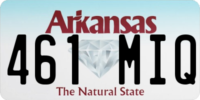 AR license plate 461MIQ