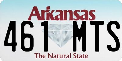 AR license plate 461MTS