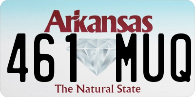 AR license plate 461MUQ