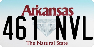 AR license plate 461NVL