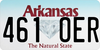 AR license plate 461OER