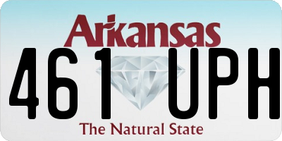 AR license plate 461UPH