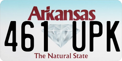 AR license plate 461UPK