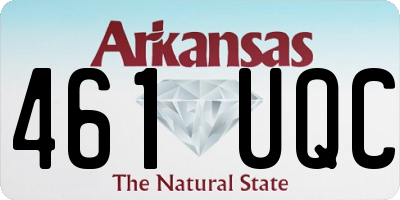 AR license plate 461UQC