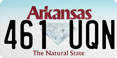 AR license plate 461UQN